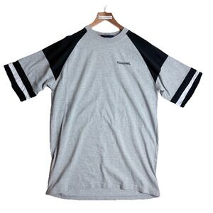 Vintage Spalding Shirt Mens XL Athletic Tee Made USA 70s 80s y2k‎ Blank Gray T23